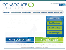 Tablet Screenshot of consociate.com